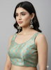 TURQUOISE | BROCADE | BLOUSE