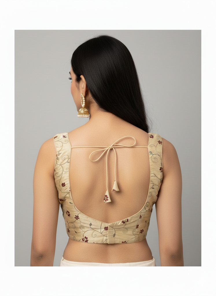 PALE GOLD | PURE SILK| BLOUSE