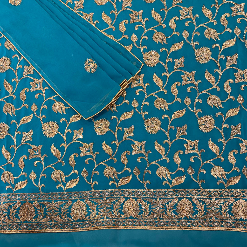 Unstitched Soft Georgette Suit