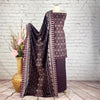 Self Print Abstract Garam Suit (V17)