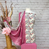Digital Floral Crepe Print Suit