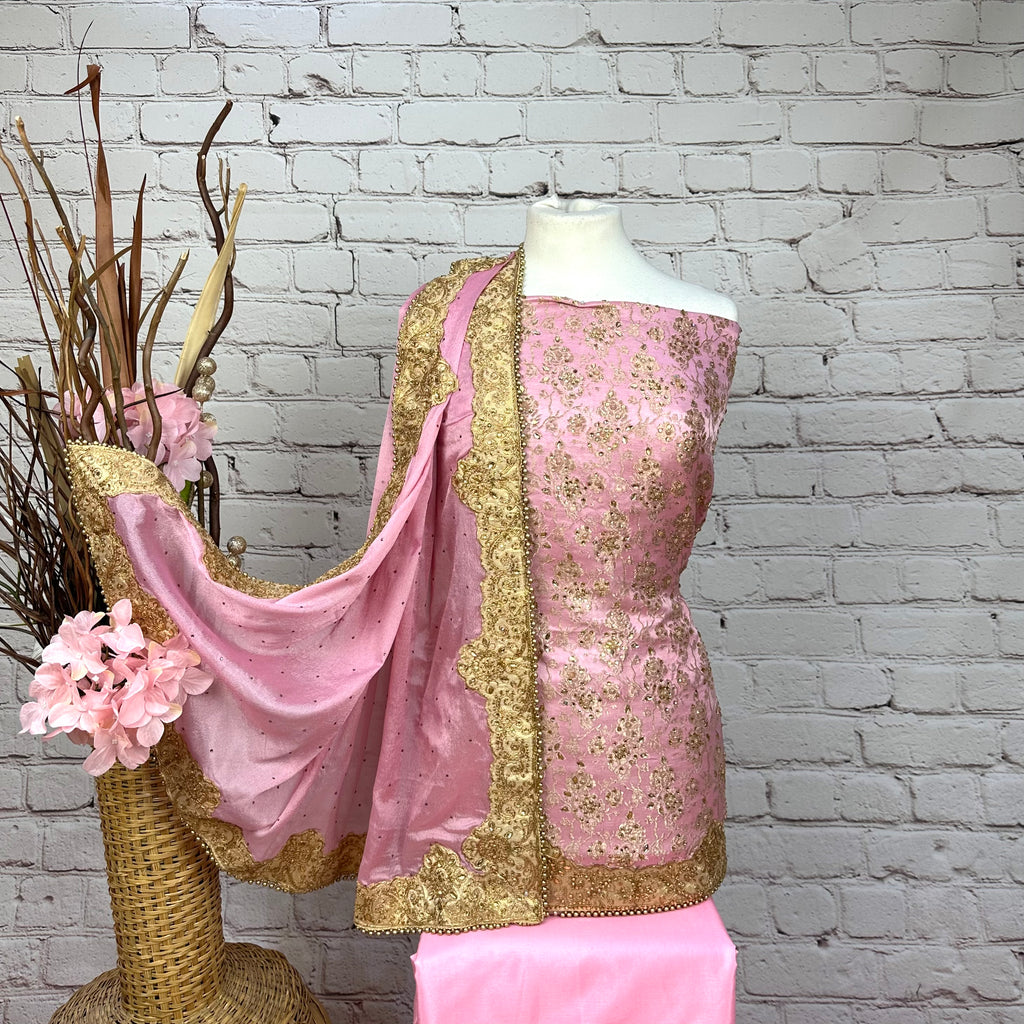 Floral Benarsi Suit (A27)