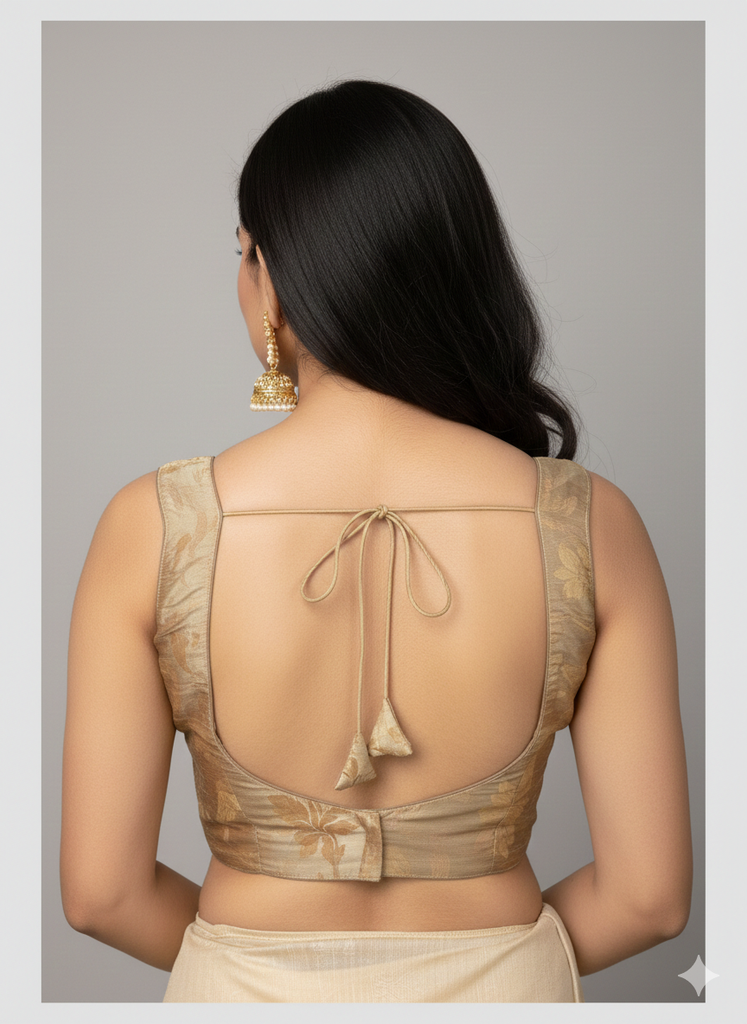 MUTED GOLD | PURE SILK | BLOUSE