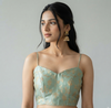 SAGE GREEN | BANARASI SILK  | BLOUSE