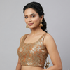 GOLD | SEQUIN|NET | BLOUSE