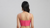 ALIA | FUSCHIA PINK TAFFETA SILK BLOUSE