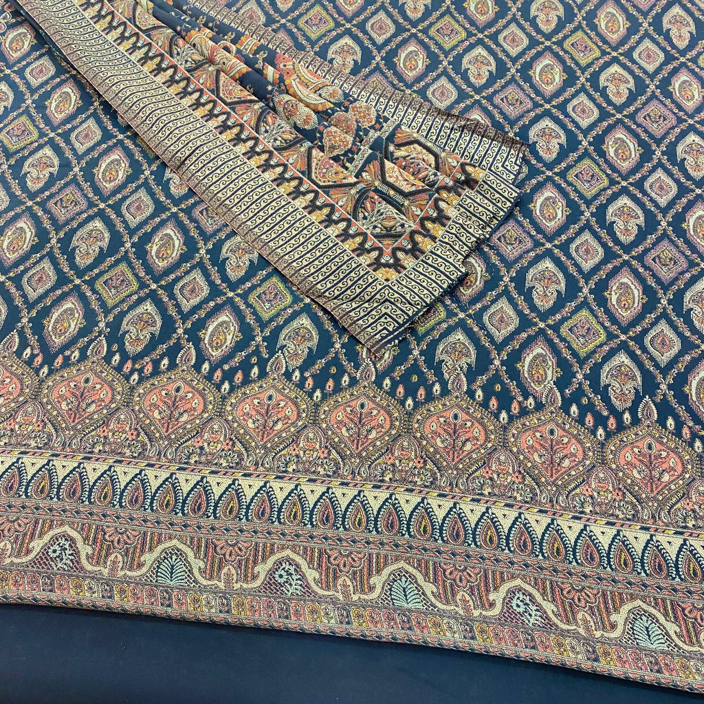 Designer Self Print Alpine Floral Garam Suit