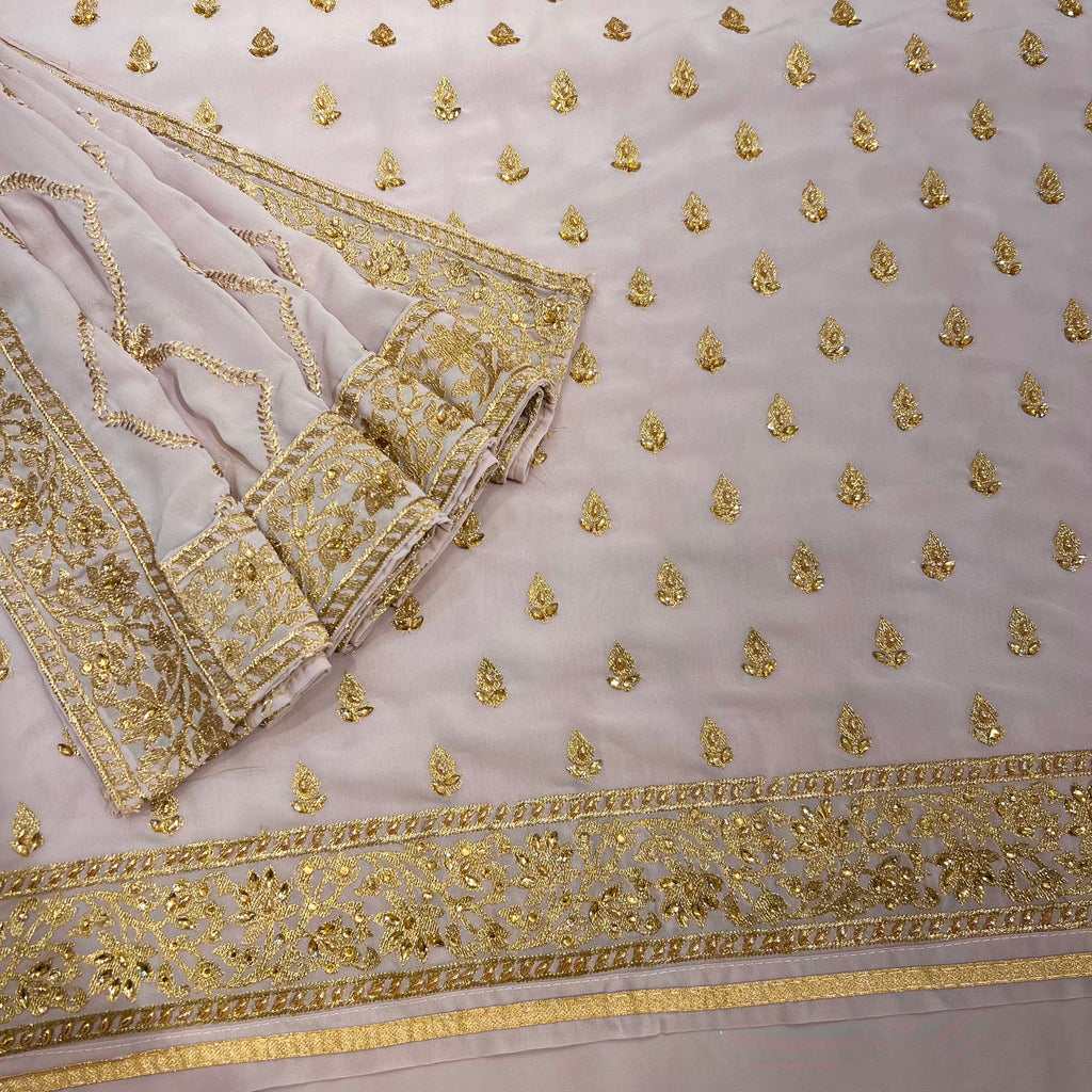 Unstitched Soft Georgette Suit (B13)