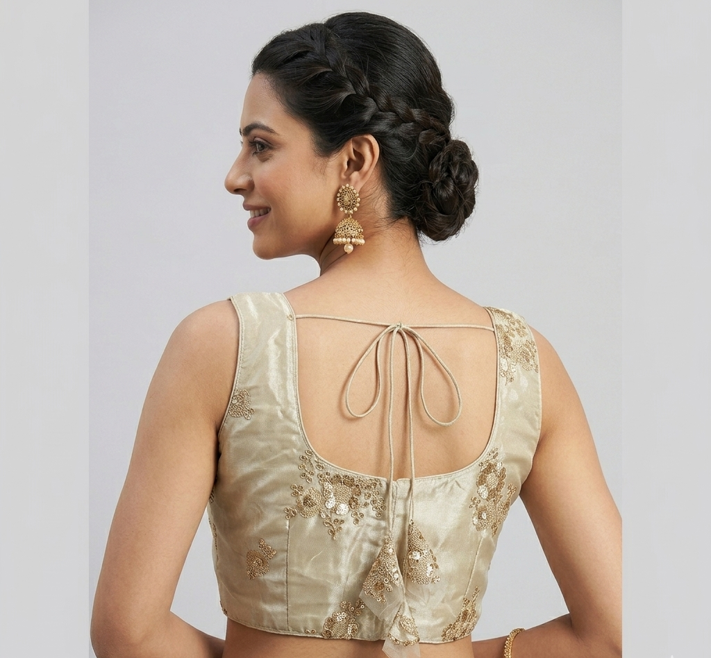 GOLD | NET | BLOUSE