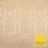 Luxury Grande Damask Ornamental Brocade Dress Fabric Waistcoat Ethnic Cushions