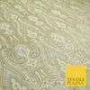 Luxury Grande Damask Ornamental Brocade Dress Fabric Waistcoat Ethnic Cushions