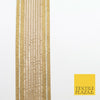 Large 3 Tone Gold Silver Metallic Woven Trimming Border Lace Ethnic Gota X239