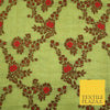 Luxury Floral Benarsi Brocade Woven Fine Dress Indian Faux Raw Silk Fancy Fabric