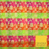 Multicolour Check Floral Banarsi Brocade Dress Indian Faux Raw Silk Fancy Fabric