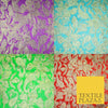 Floral Paisley Oriental Chinese Brocade Metallic Satin Jacquard Fabric 59