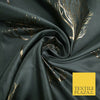 Luxury Autumnal Leafless Tree Metallic Gold Jacquard Brocade Fabric 6 COLOURS