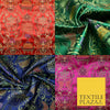 Traditional Oriental Shou Ornate Silky Satin Chinese Brocade Dress Fabric 36