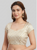 WHITE| BANARASI BLOUSE