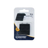 KORBOND Double Hook Bra Extender Extension 38mm BLACK - Machine Washable 110101