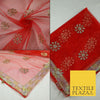 Mata Ki Chunni Embroidery Golden Border Devi Mata Pooja Chunri Puja Hindu Maiyan