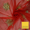 Mata Ki Chunni Embroidery Golden Border Devi Mata Pooja Chunri Puja Hindu Maiyan