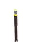 KORBOND High Quality 25cm Nylon Zips Black White Brown Cream Khaki Closed Ended