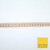 15 COLOURS - Premium Slim Sequin Pearl Beaded Ribbon Trim Border Lace - 1cm Wide