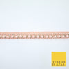 15 COLOURS - Premium Slim Sequin Pearl Beaded Ribbon Trim Border Lace - 1cm Wide
