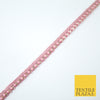 15 COLOURS - Premium Slim Sequin Pearl Beaded Ribbon Trim Border Lace - 1cm Wide