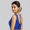 ALIA | CAPRI BLUE TAFFETA SILK | BLOUSE