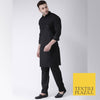 Mens Long Kurta Pajama Cotton Indian Punjabi Asian Clothing Shirt 4 COLOURS