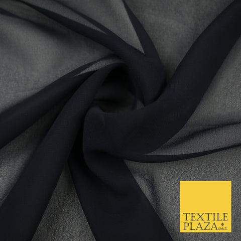 STONE BEIGE Premium Plain Dyed Chiffon Fine Soft Georgette Sheer Dress Fabric 8286