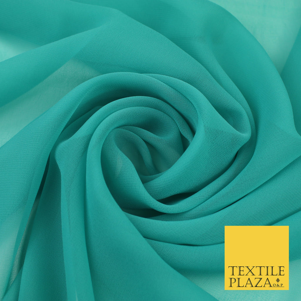 CADET BLUE Premium Plain Dyed Chiffon Fine Soft Georgette Sheer Dress O & P Birmingham CADET BLUE Premium Plain Dyed Chiffon Fine Soft Georgette Sheer Dress O & P Birmingham