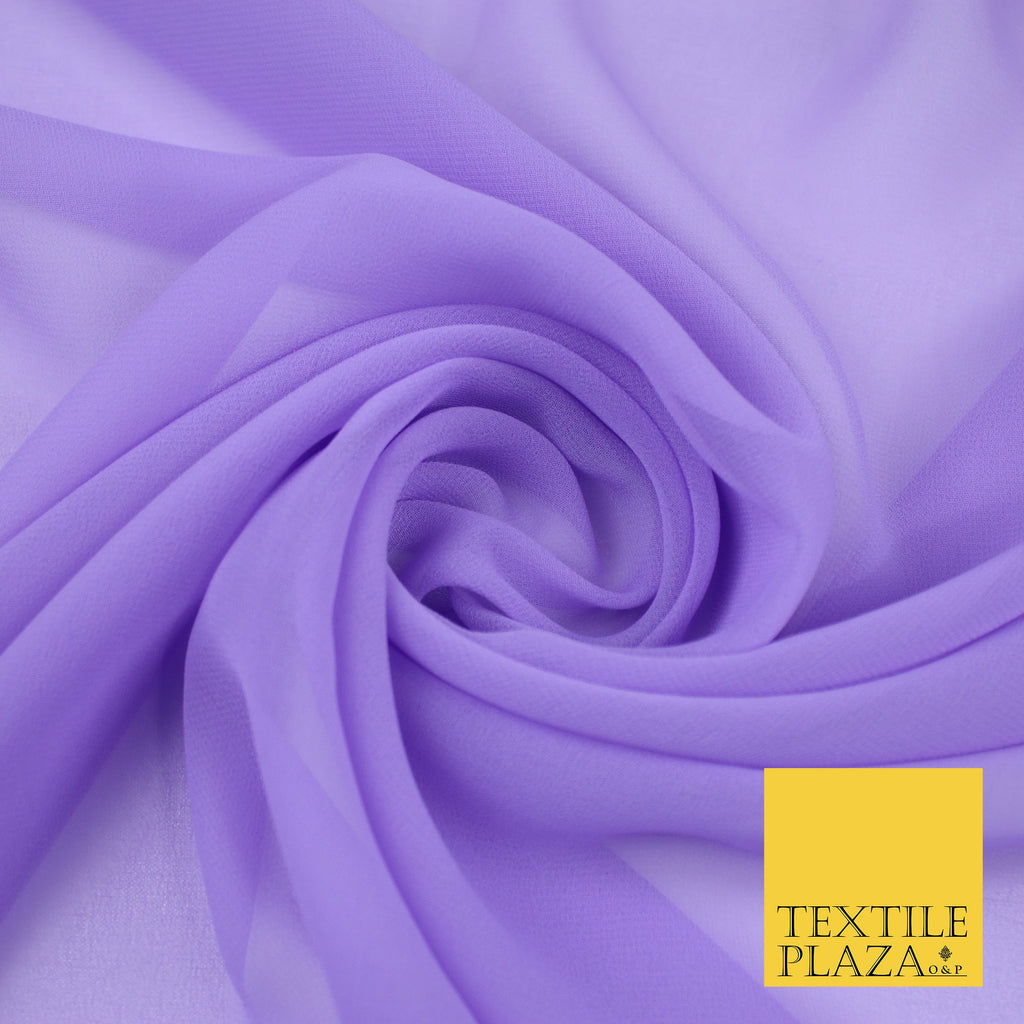 PERIWINKLE PURPLE Premium Plain Dyed Chiffon Fine Soft Georgette Sheer O & P Birmingham PERIWINKLE PURPLE Premium Plain Dyed Chiffon Fine Soft Georgette Sheer O & P Birmingham