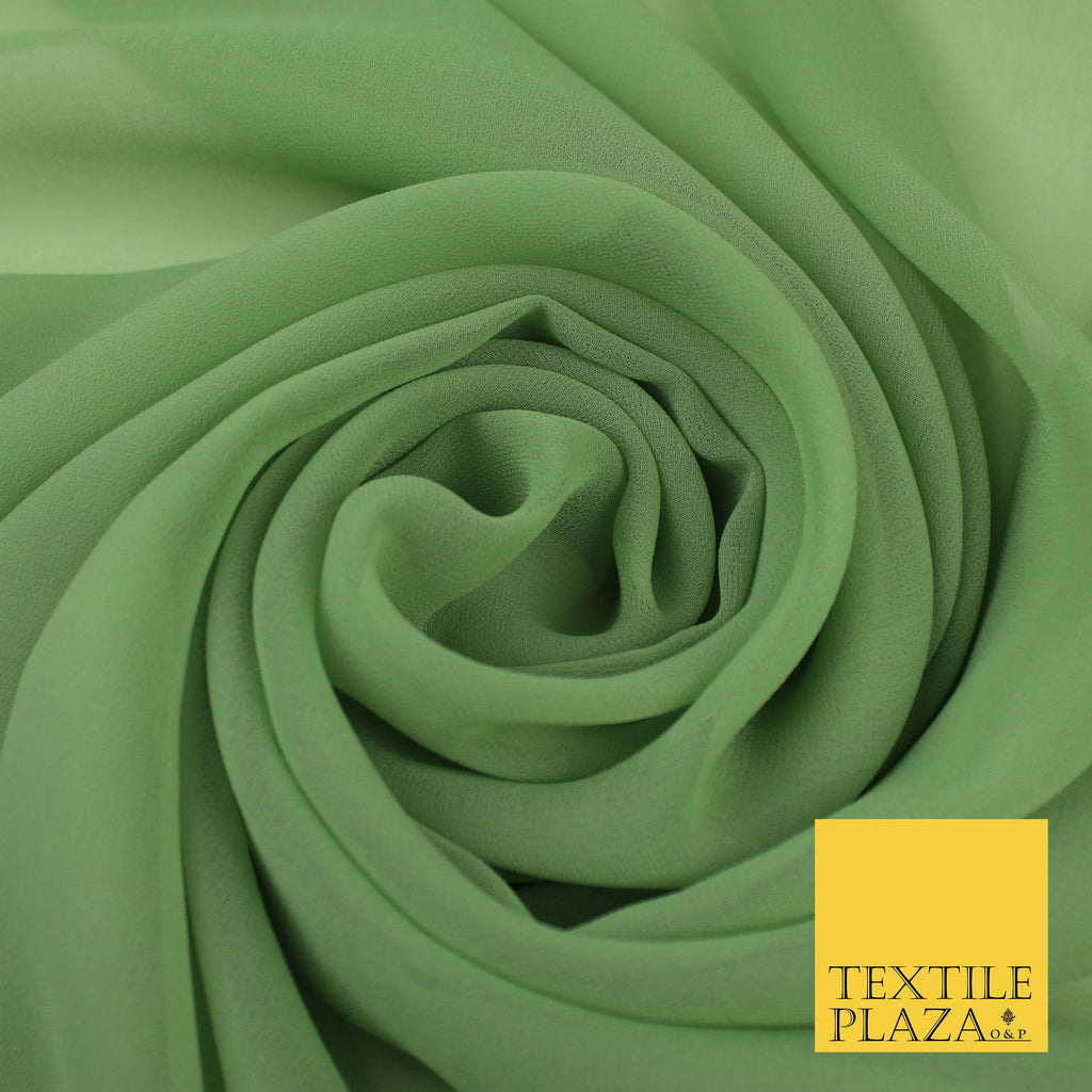 Sage green chiffon discount