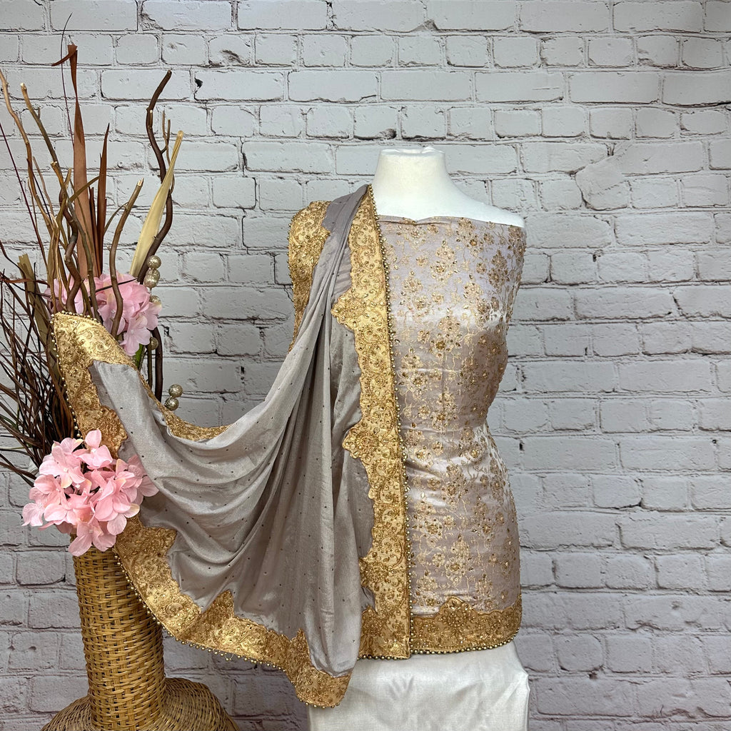 Floral Benarsi Suit (A27)