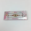 Single Metal And Silver Stoned Ik Onkar Rakhi With Pearls(R113)
