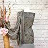 Digital Abstract Crepe Print Suit