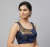 NAVY BLUE | BROCADE | BLOUSE