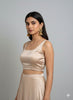 PEACH | SATIN | BLOUSE