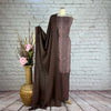 Self Print Floral Garam Suit (V9)
