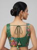 FERN GREEN  | GEORGETTE | BLOUSE