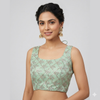 APPLE GREEN | NET | BLOUSE