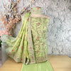Unstitched Soft Chinnon Silk Suit (A45)