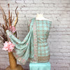 Unstitched Soft Faux Silk Suit