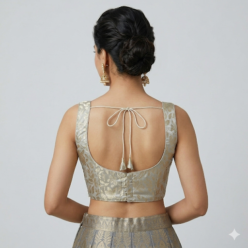 CREAM | BROCADE | BLOUSE