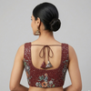 DEEP BURGUNDY | GEORGETTE | BLOUSE