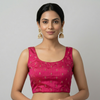 CERISE PINK | BROCADE | BLOUSE