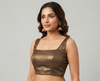 BROWN | SHIMMER  | BLOUSE