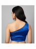 ROYAL BLUE | SATIN |BLOUSE